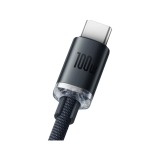 สายชาร์จ Baseus USB-A to USB-C Cable 100W 1.2M Black