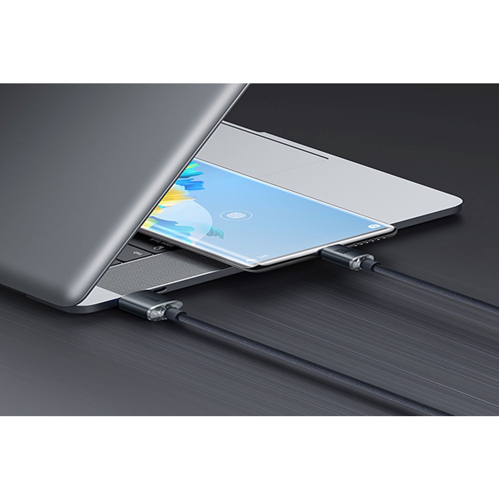สายชาร์จ Baseus USB-A to USB-C Cable 100W 1.2M Black