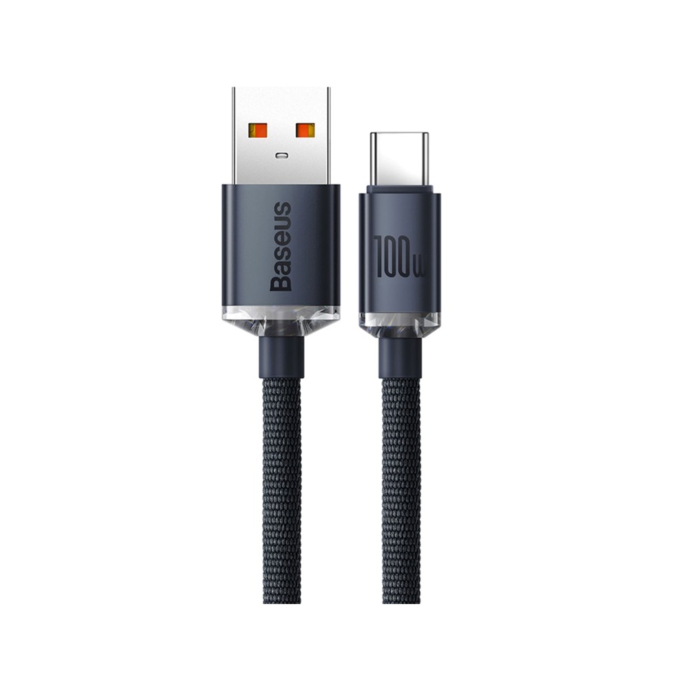 สายชาร์จ Baseus USB-A to USB-C Cable 100W 1.2M Black