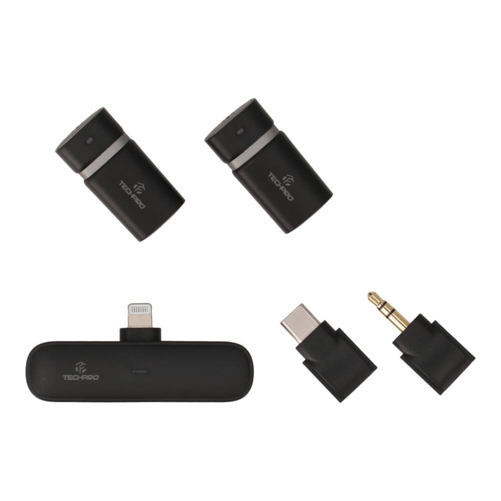 ไมโครโฟน TECHPRO Wireless Microphone TDS9 Black