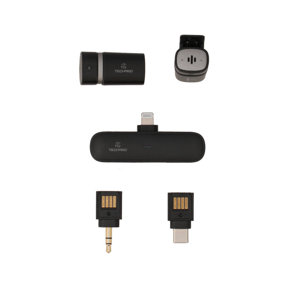 ไมโครโฟน TECHPRO Wireless Microphone TDS9 Black