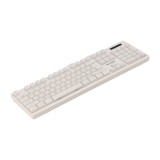 คีย์บอร์ดเกมมิ่ง TECHPRO Membrane 104 key L200 White