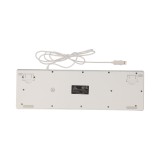 คีย์บอร์ดเกมมิ่ง TECHPRO Membrane 104 key L200 White