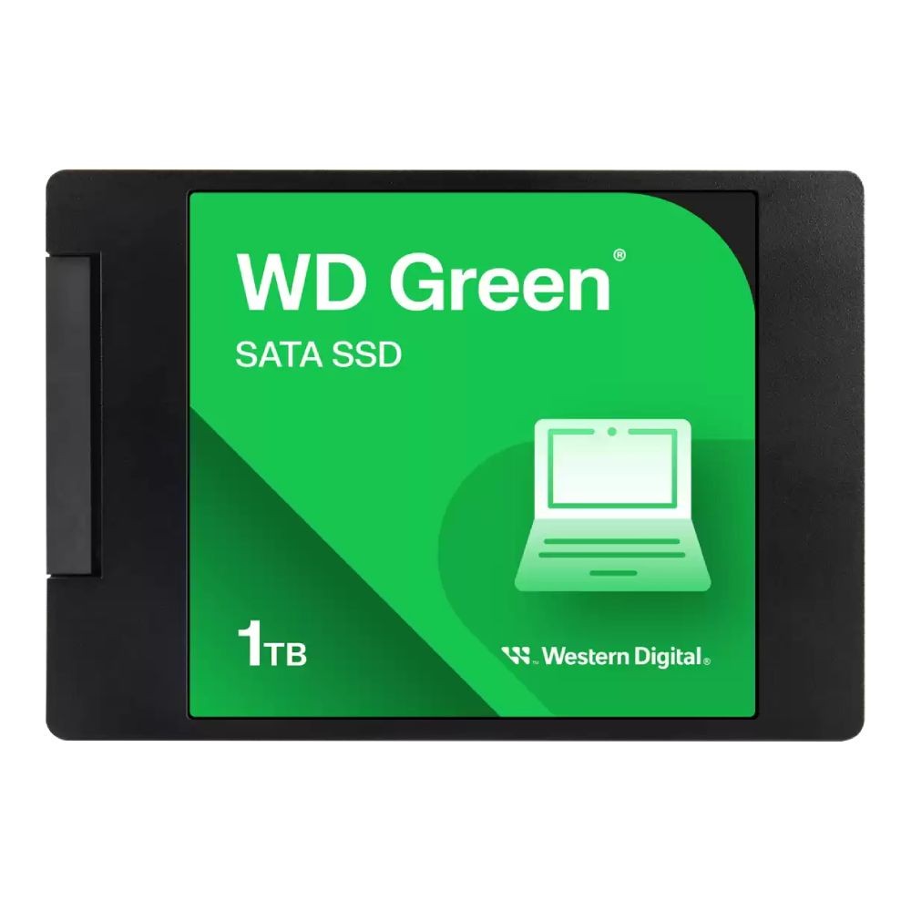 เอสเอสดี WD SSD 1TB Green SATA2.5 R545MB/s - 3Year (WDS100T3G0A)