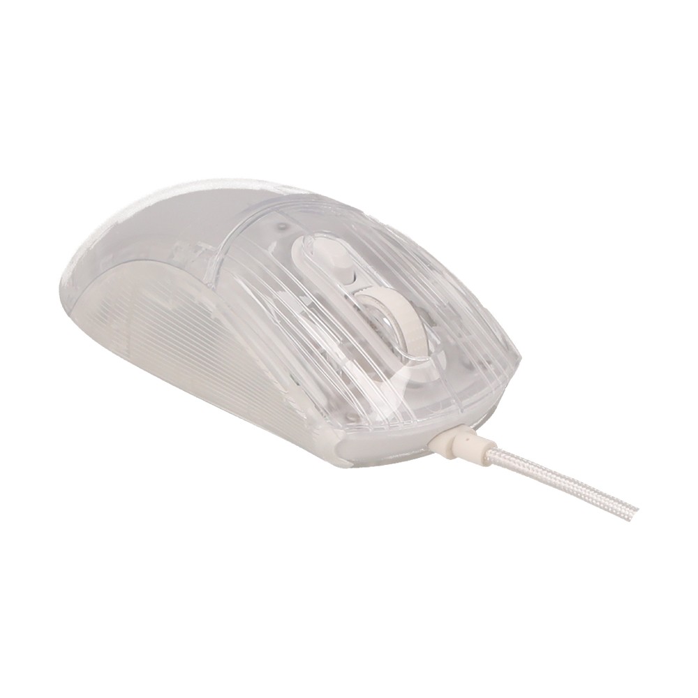 เมาส์เกมมิ่ง TECHPRO RGB X400 Transparent