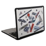 เคส Skinarma MacBook Air 13 inch (M2/M3/M4/M5) Henko Frost/Black Frame