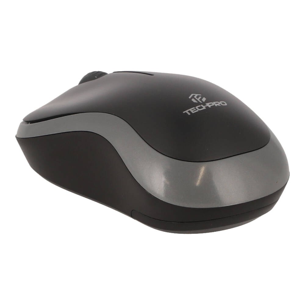 เมาส์ไร้่สาย TECHPRO Wireless Mouse Silent Charcoal