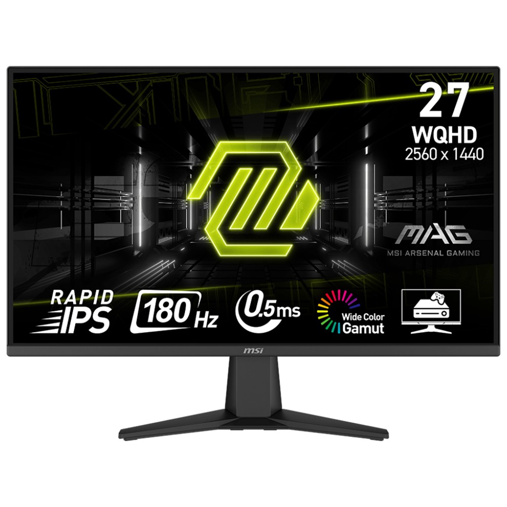 จอมอนิเตอร์ MSI MAG 275QF Gaming Monitor (Rapid IPS 2K 180Hz 0.5ms AI-VISON)