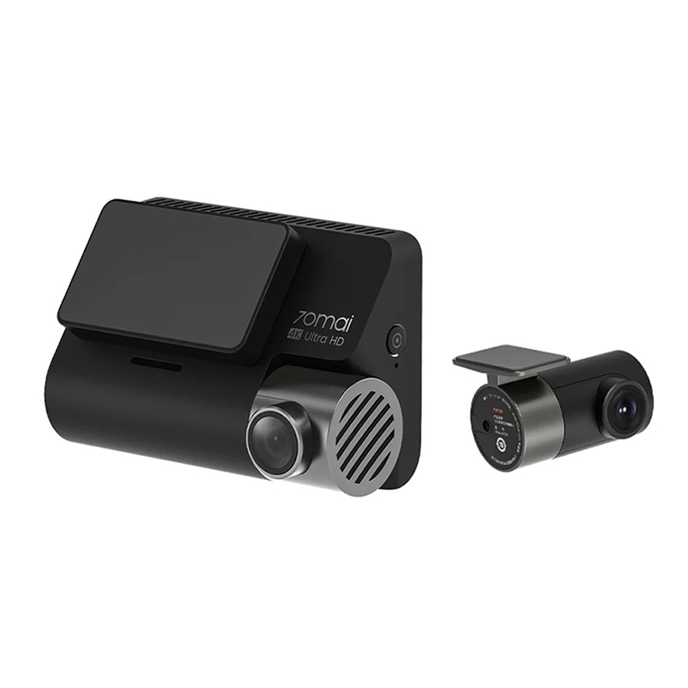 กล้องติดรถยนต์ 70Mai Car Dash Cam 4K A810-2 HDR Set Black