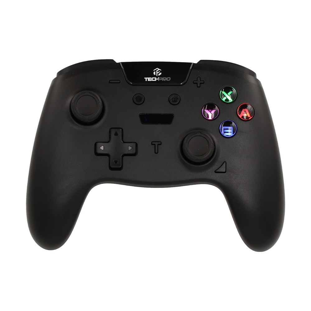 จอยคอนโทรลเลอร์ TECHPRO Gaming Controller Wireless HY9013 Black