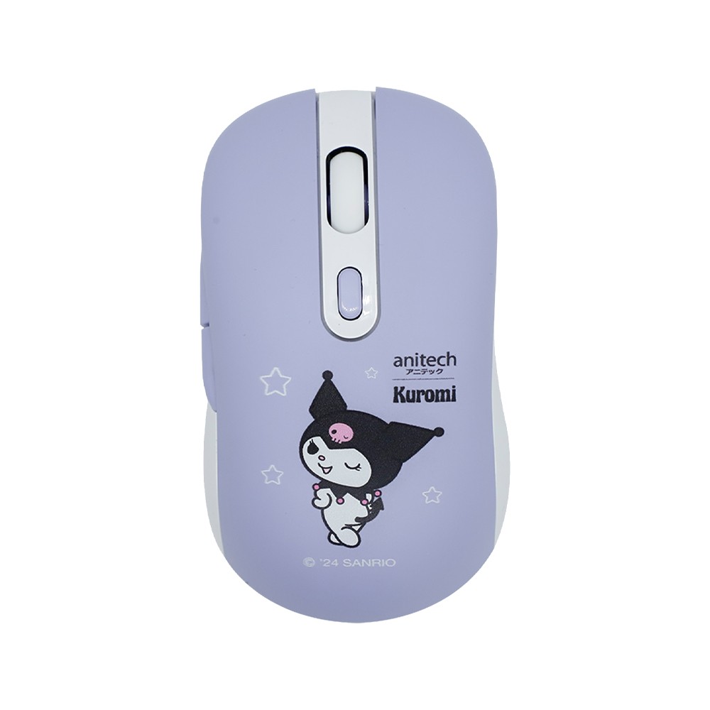 เมาส์ไร้สาย Anitech x Sanrio KU-W239-PU Purple