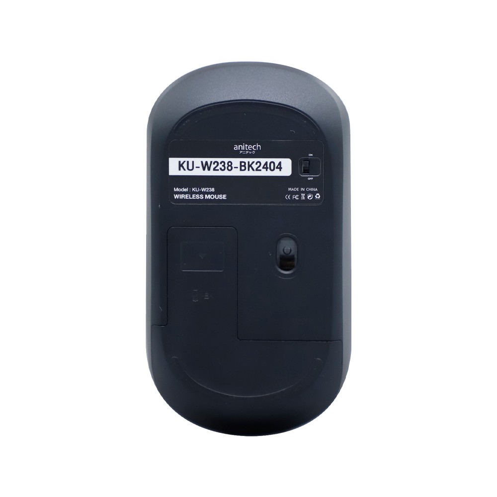เมาส์ไร้สาย Anitech x Sanrio Wireless Mouse KU-W238-BK Black