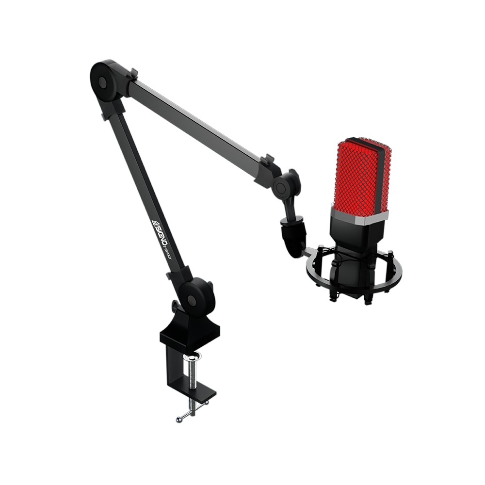 ขาตั้งไมโครโฟน Signo Gaming Microphone Boom Arm MEXXI MB-201 Black