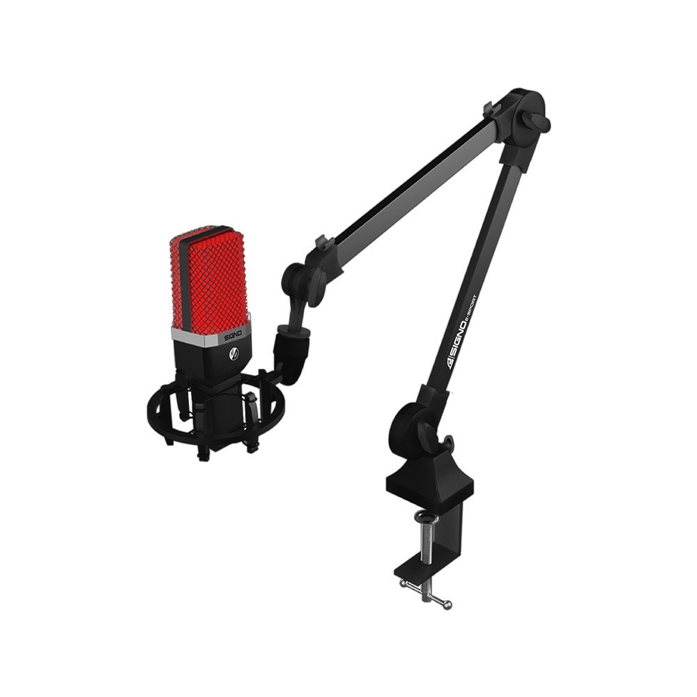 ขาตั้งไมโครโฟน Signo Gaming Microphone Boom Arm MEXXI MB-201 Black