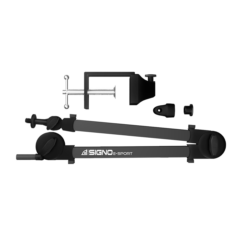 ขาตั้งไมโครโฟน Signo Gaming Microphone Boom Arm MEXXI MB-201 Black