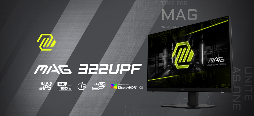 Mag322 Image Problem จอมอนิเตอร์ MSI MAG 322UPF Gaming Monitor IPS 4K 160Hz 1ms