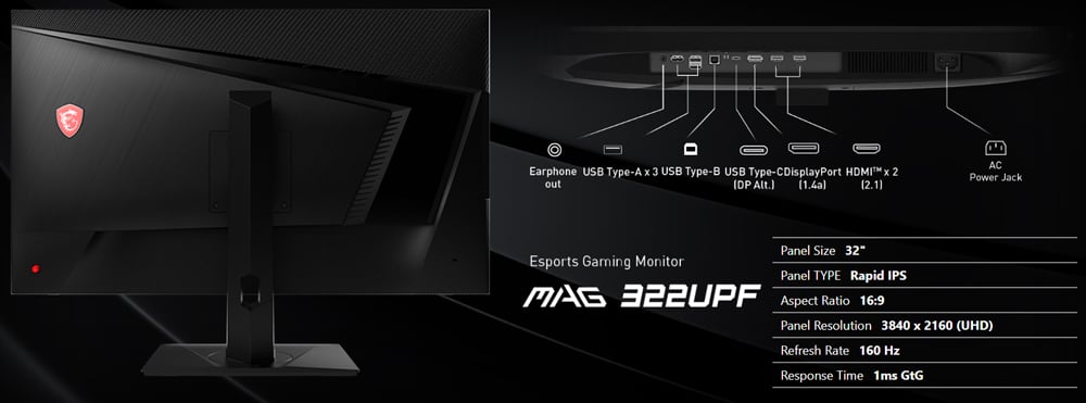 Mag322 Image Problem จอมอนิเตอร์ MSI MAG 322UPF Gaming Monitor IPS 4K 160Hz 1ms