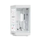 เคสคอมพิวเตอร์ HYTE Y70 Snow White with 4K Touch LCD and Riser Vertical GPU Mount