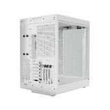 เคสคอมพิวเตอร์ HYTE Y70 Snow White with 4K Touch LCD and Riser Vertical GPU Mount