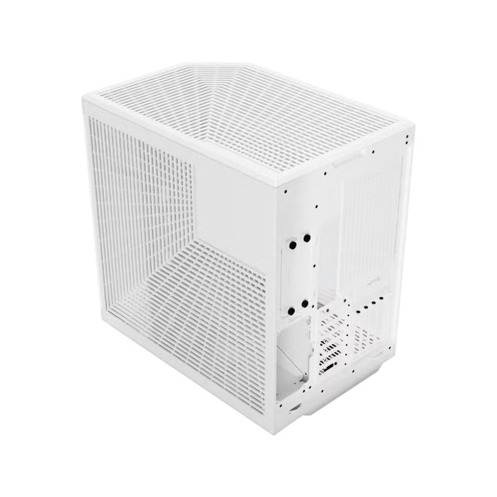 เคสคอมพิวเตอร์ HYTE Y70 Snow White with 4K Touch LCD and Riser Vertical GPU Mount