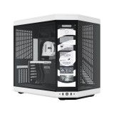 เคสคอมพิวเตอร์ HYTE Y70 White with 4K Touch LCD and Riser Vertical GPU Mount