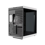 เคสคอมพิวเตอร์ HYTE Y70 White with 4K Touch LCD and Riser Vertical GPU Mount