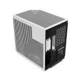 เคสคอมพิวเตอร์ HYTE Y70 White with 4K Touch LCD and Riser Vertical GPU Mount