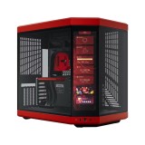เคสคอมพิวเตอร์ HYTE Y70 Red with 4K Touch LCD and Riser Vertical GPU Mount