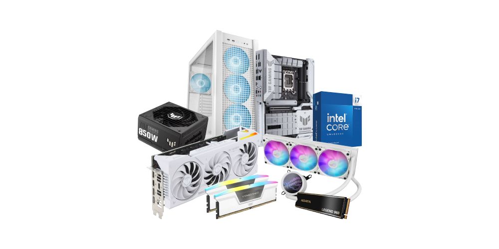 Computer Set - ASUS BTF WHITE Set1 (i7-14700KF | 32GB/5600 | SSD1TB ...