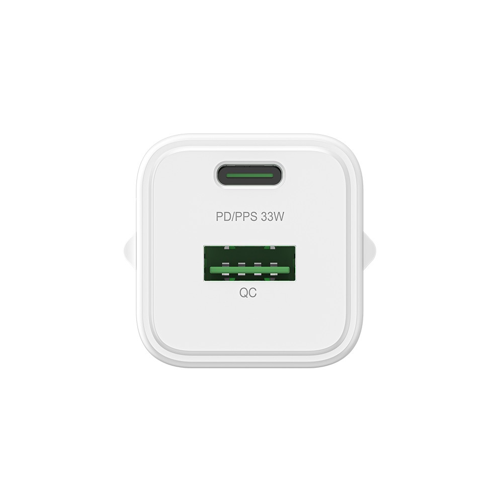อะแดปเตอร์ AMAZINGthing Wall Charger 1 USB-A / 1 USB-C Explorer Pro GaN 33W White