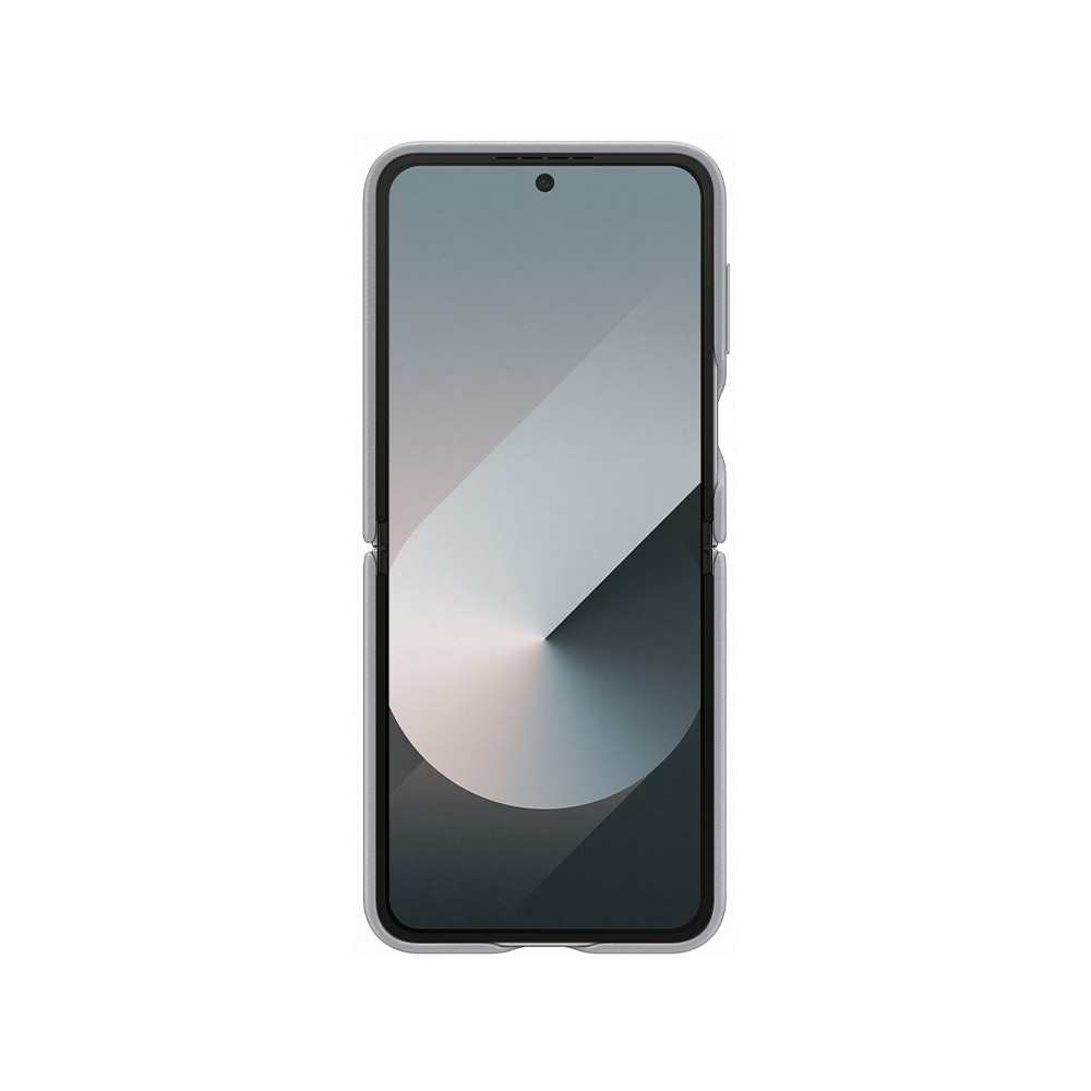 เคส Samsung Galaxy Z Flip6 Flap Vegan Leather Gray
