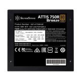 พาวเวอร์ซัพพลาย SilverStone ATTIS 750R Bronze 750W - 5Year (SST-AT750R-BF)