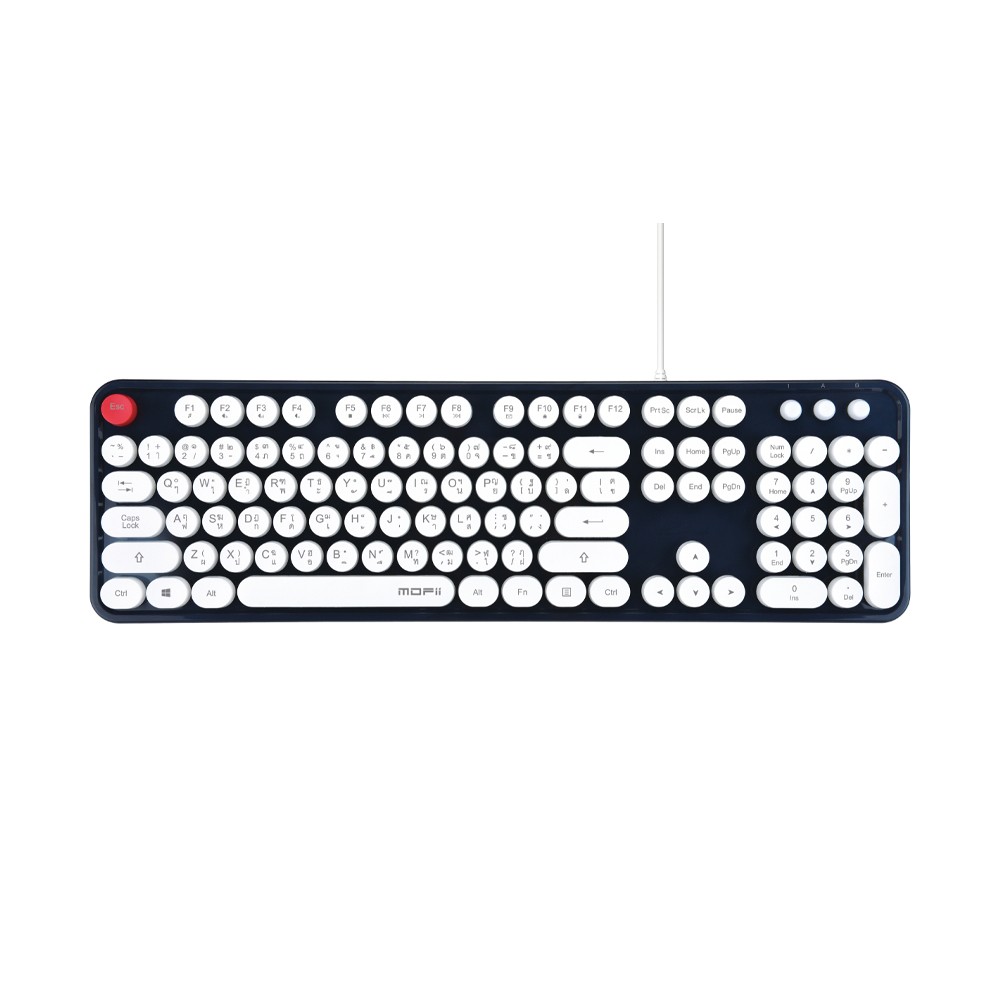 คีย์บอร์ด MOFII Sweet K Retro Darkblue