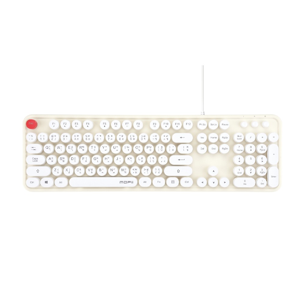 คีย์บอร์ด MOFII Sweet K Retro Offwhite