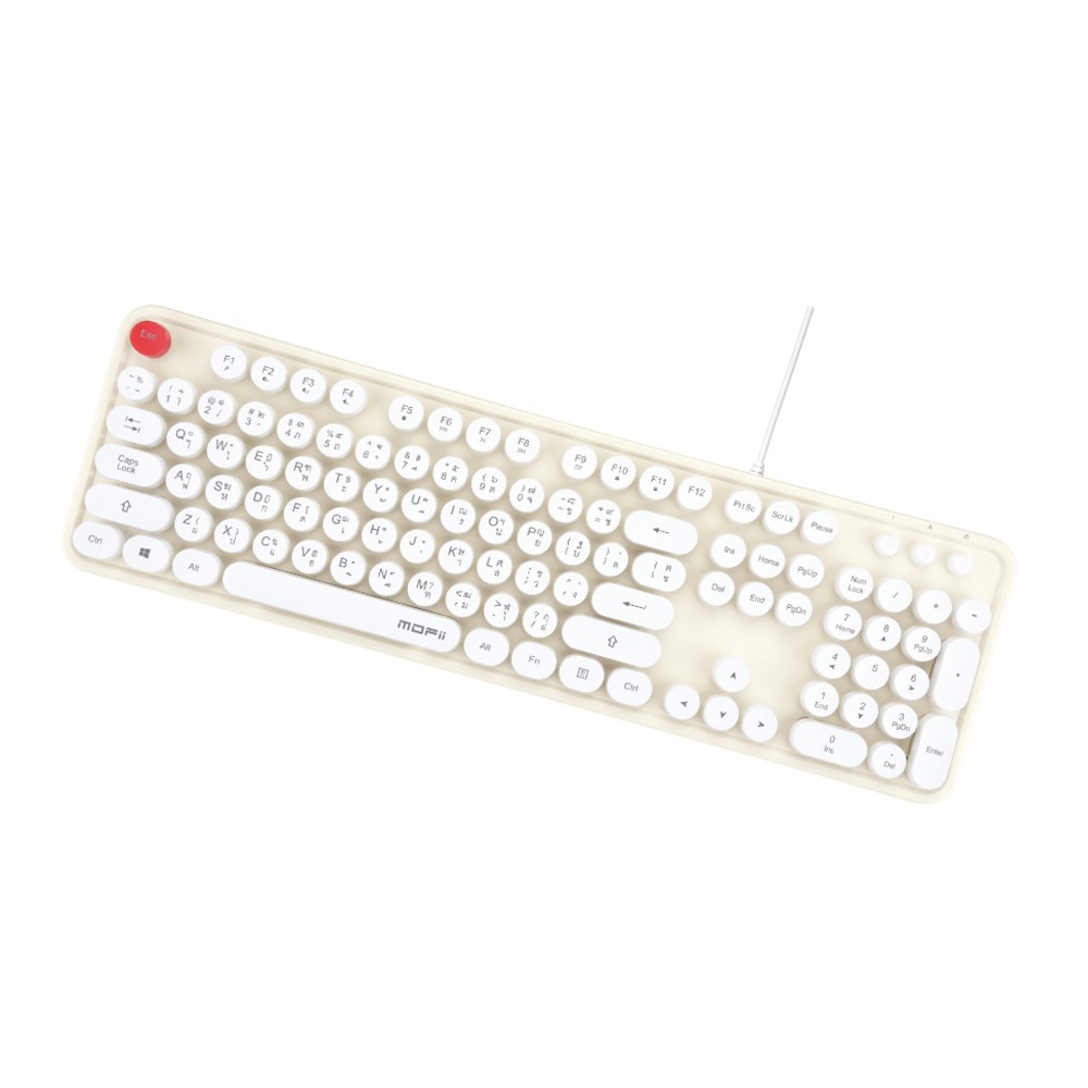 คีย์บอร์ด MOFII Sweet K Retro Offwhite