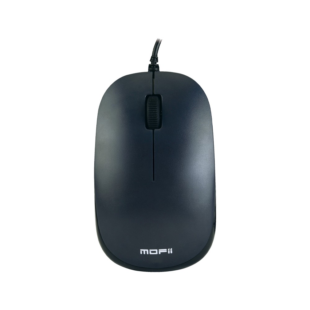 เมาส์ MOFII Wired Mouse Silent BUNBUN DARKBLUE