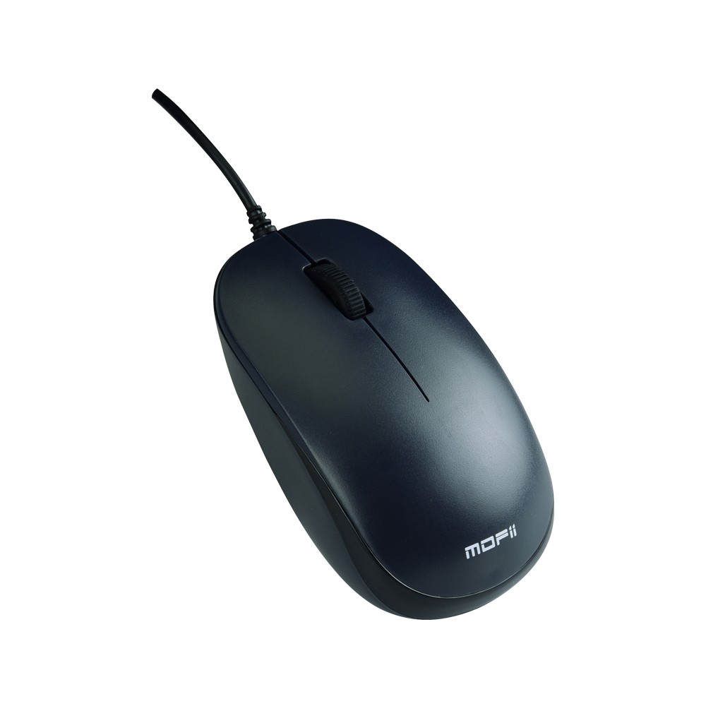 เมาส์ MOFII Wired Mouse Silent BUNBUN DARKBLUE