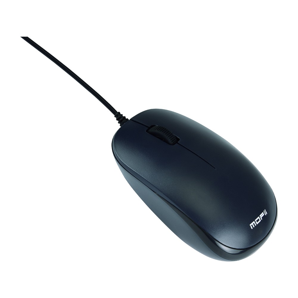 เมาส์ MOFII Wired Mouse Silent BUNBUN DARKBLUE