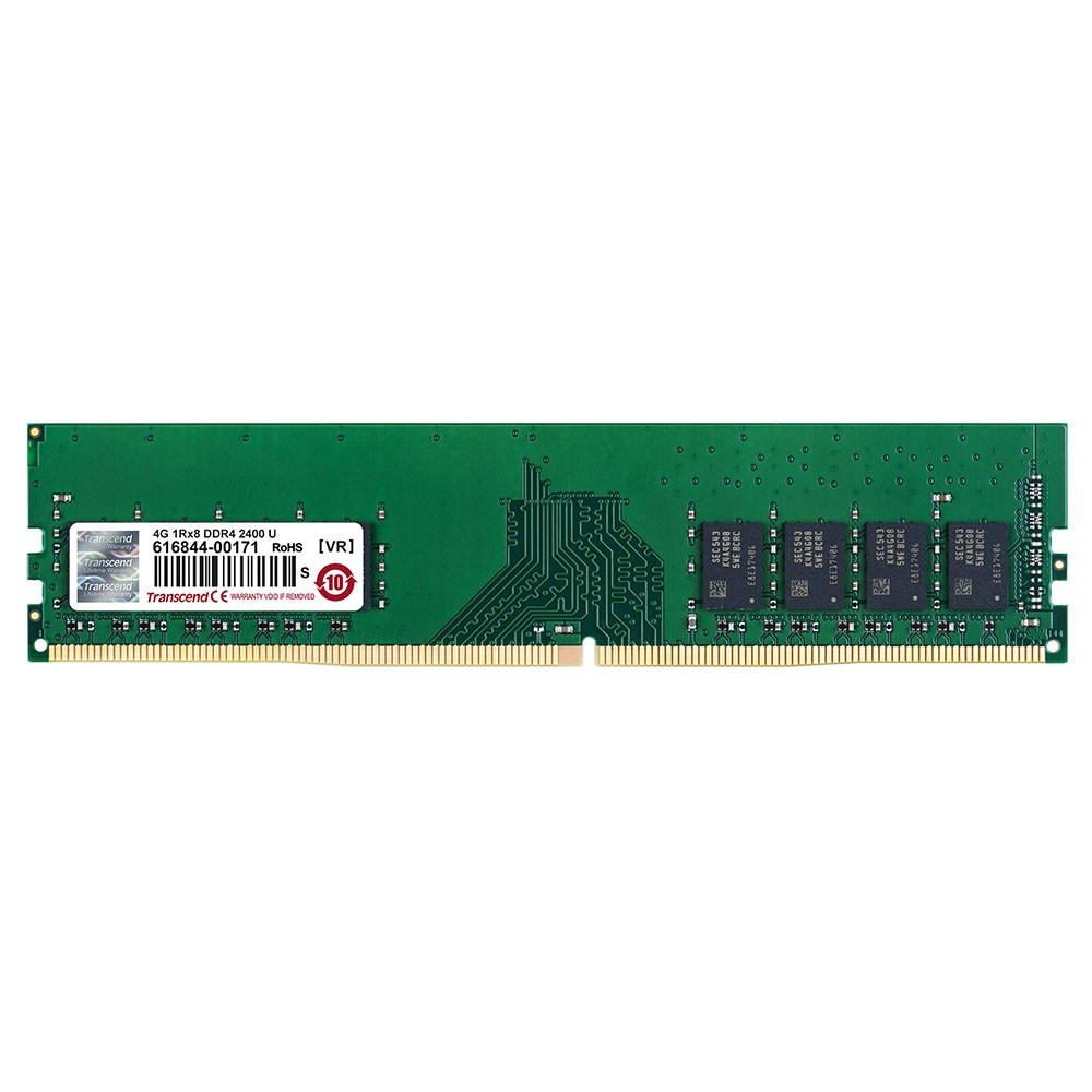 แรมพีซี Transcend Ram PC DDR4 4GB/2400MHz CL17 (4GBx1) TS512MLH64V4H