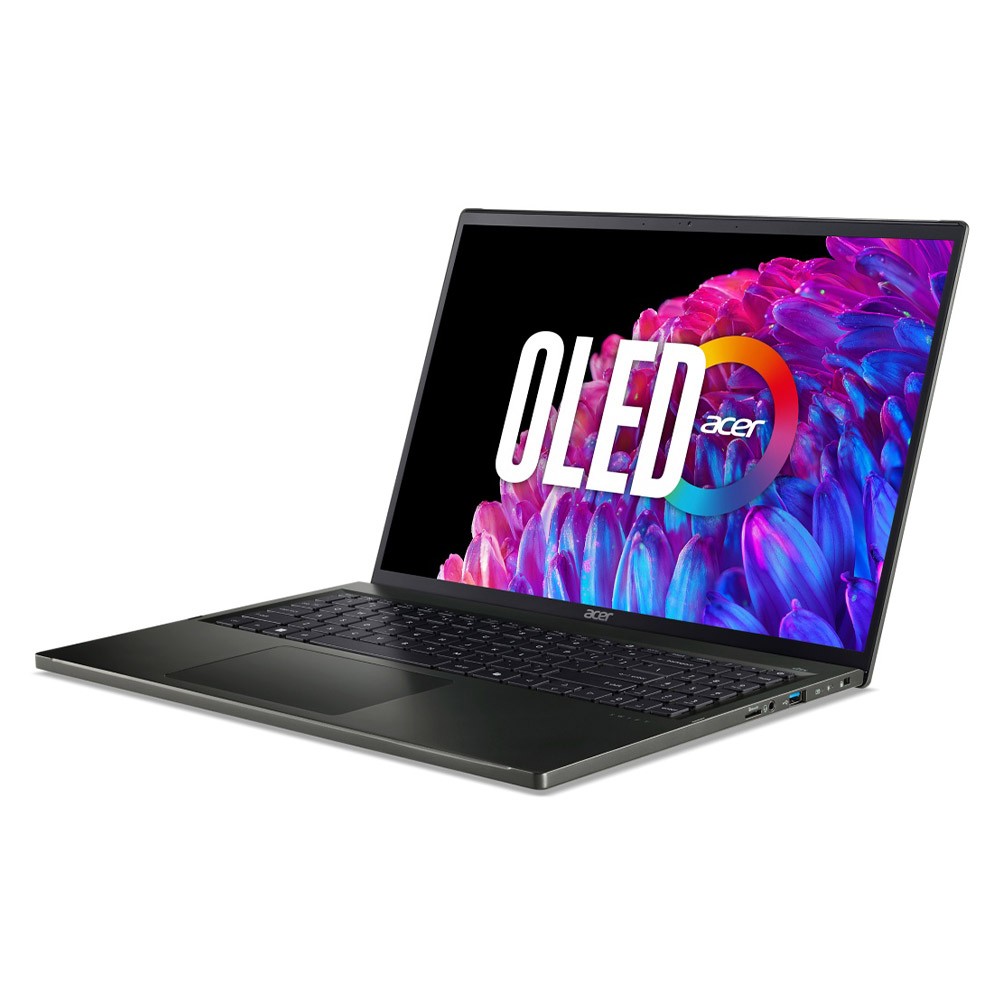 โน๊ตบุ๊ค Acer Swift Edge 16 SFE16-44-R5DT Olivine Black