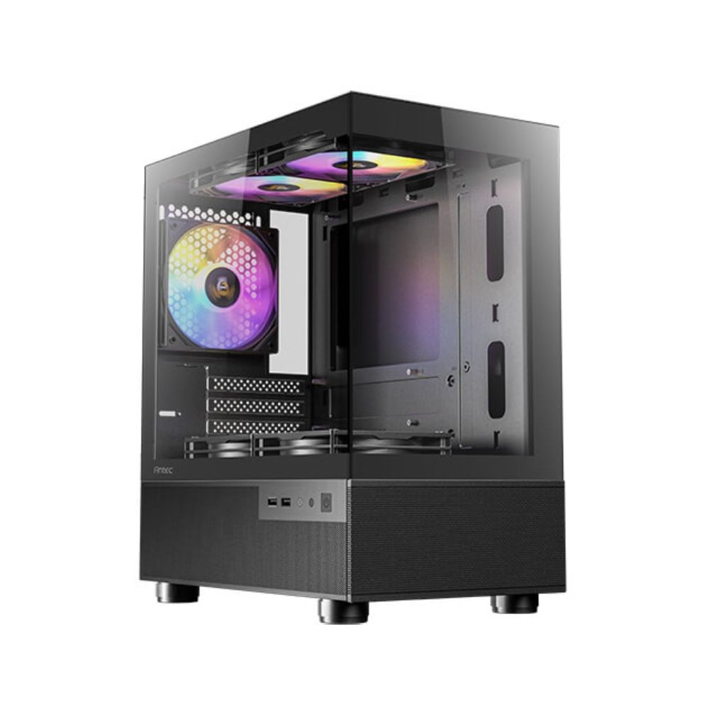 เคสคอมพิวเตอร์ Antec CX200M RGB Elite Black