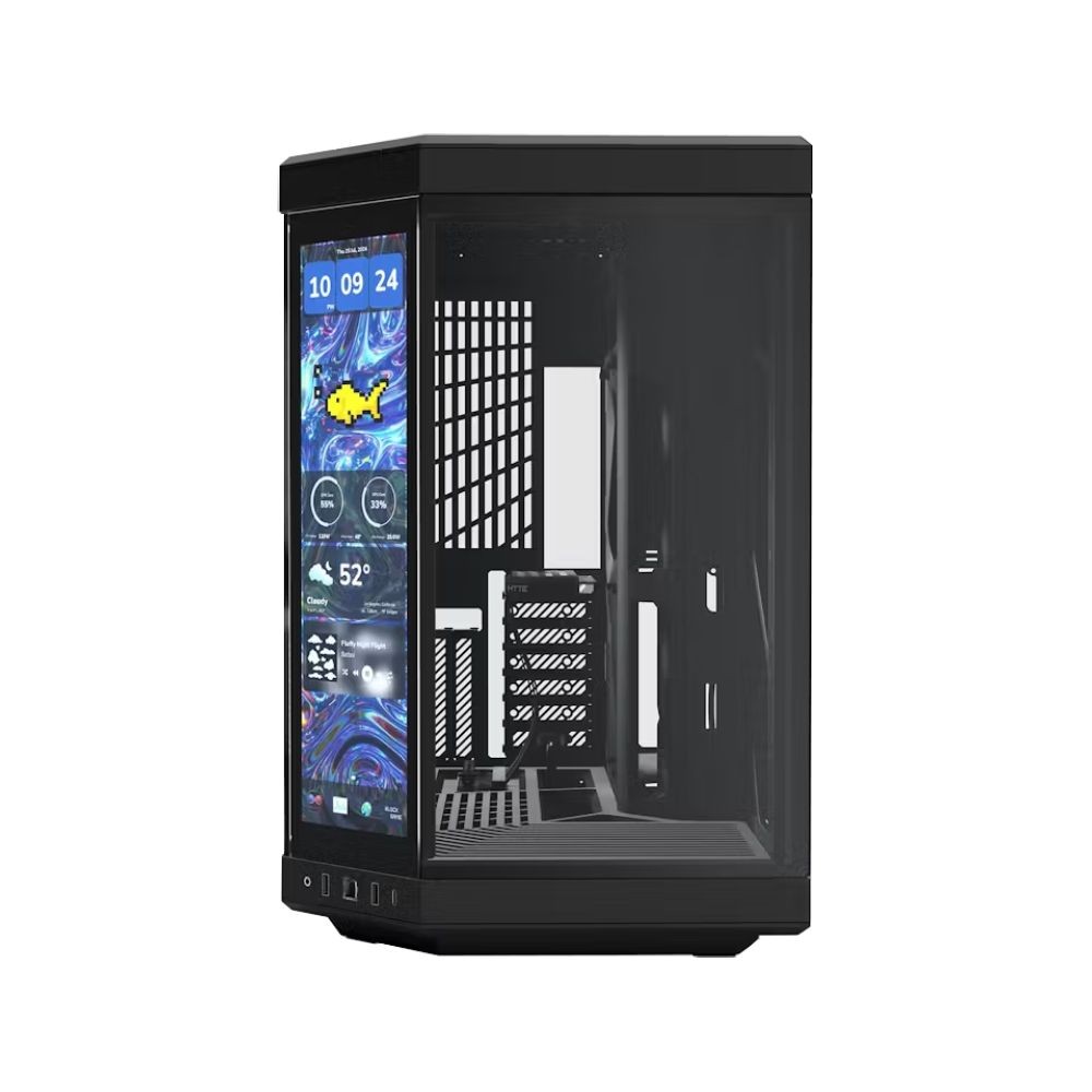 เคสคอมพิวเตอร์ Hyte Y70 14.9 Touch Infinite Black (CS-HYTE-Y70TI-BB)