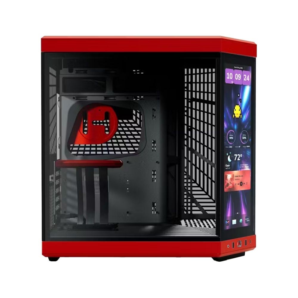 เคสคอมพิวเตอร์ HYTE Y70 Touch Infinite Red/Black (CS-HYTE-Y70TI-RB)