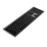 คีย์บอร์ดเกมมิ่ง Gconic S100 Ultra Slim Black Edition