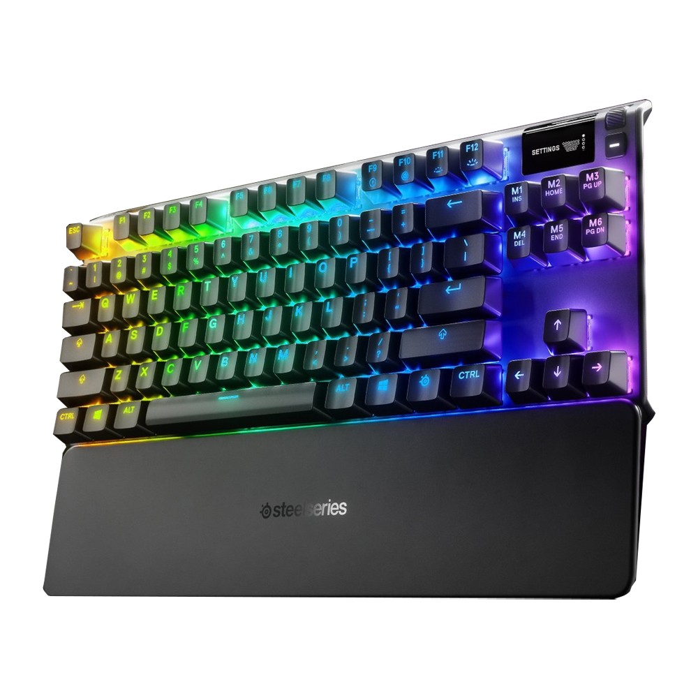 คีย์บอร์ดเกมมิ่ง SteelSeries Gaming Keyboard Apex 7 TKL Red-SW Mechanical