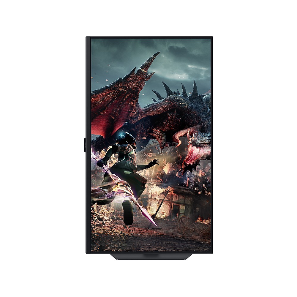 จอมอนิเตอร์ SAMSUNG Odyssey G5 LS32DG502EEXXT Gaming Monitor (IPS 2K 180Hz Pivot AMD FreeSync)