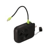 พาวเวอร์แบงค์ TECHPRO Magpack 10,000 mAh Magnetic TP-PB10 Mag Black