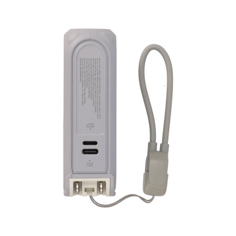 พาวเวอร์แบงค์ TECHPRO Magpack 10,000 mAh Magnetic TP-PB10Mag Gray