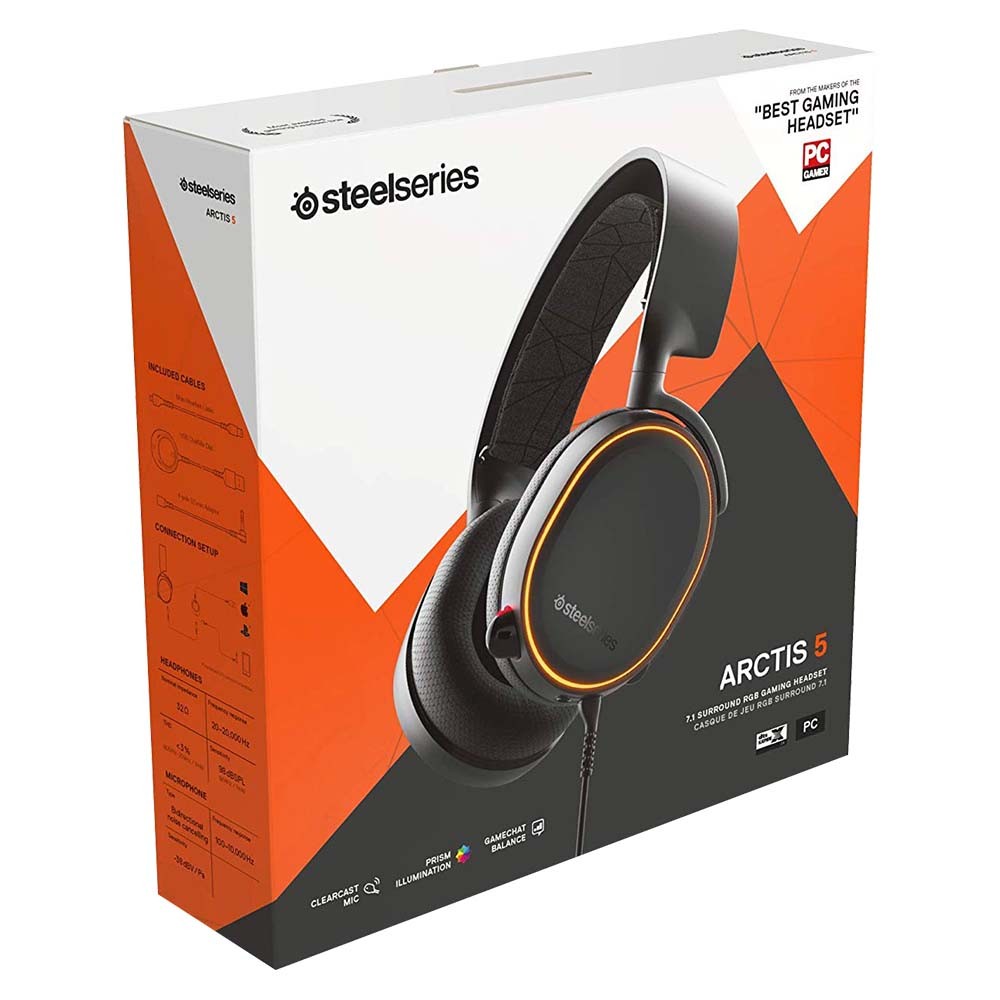 steelseries arctis 5 2019 edition gaming headset