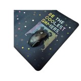 แผ่นรองเมาส์ Onikuma Be The Coolest Gamer (MP008) Black